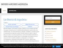 Tablet Screenshot of museoarcheo-aquileia.it